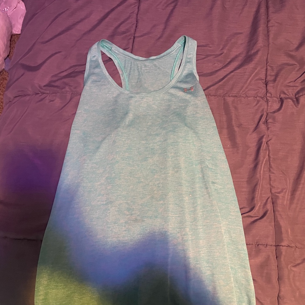 Light Blue Athletic Tank Top